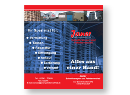 flyer janer